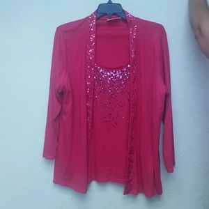 Longsleeve sequin shirt